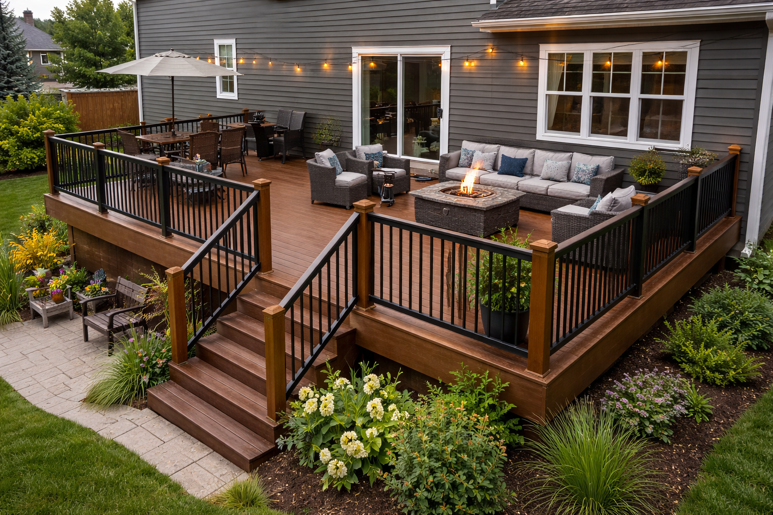 Deck building and fencing construction service in Edmonton