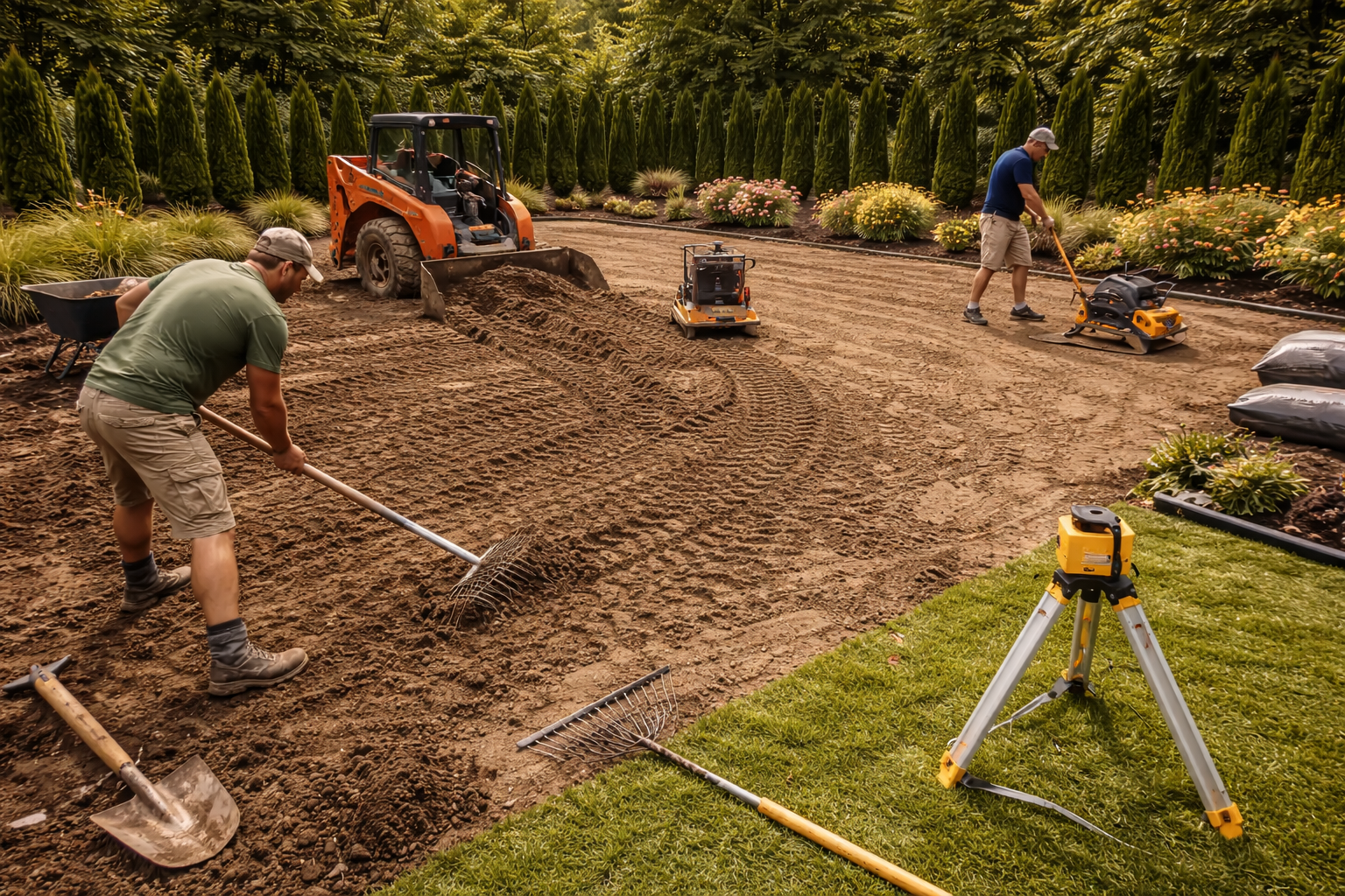Landscaping services in Edmonton