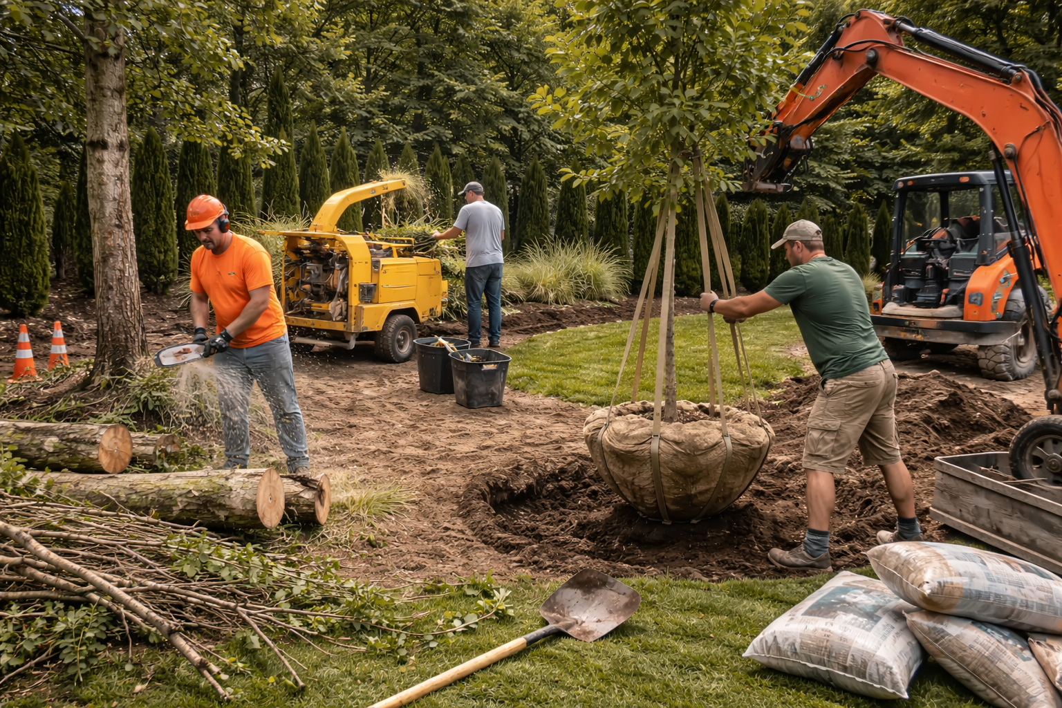 Tree removal services Edmonton